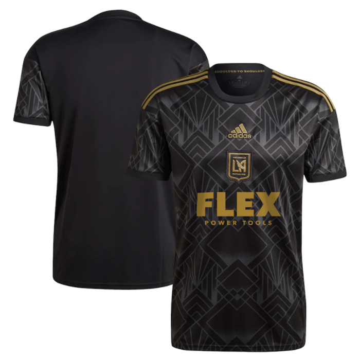 2022 LOS Angeles FC Home Black Fans Soccer Jersey
