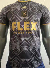 2022 LOS Angeles FC Home Black Player Version Soccer Jersey