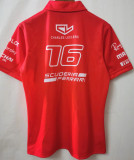 2022 Ferrari F1 Charles Leclerc #16 POLO Team T-Shirt 背后16