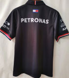 2022 Mercedes AMG Petronas F1 Black Team POLO T-Shirt