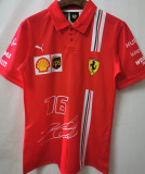 2022 Ferrari F1 Charles Leclerc #16 POLO Team T-Shirt 背后16