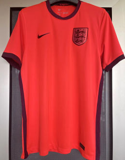 2022/23 England 1:1 Quality Away Red Fans Soccer Jersey