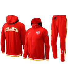 2022 Hawks Red Hoody Zipper Jacket Tracksuit(老鹰)