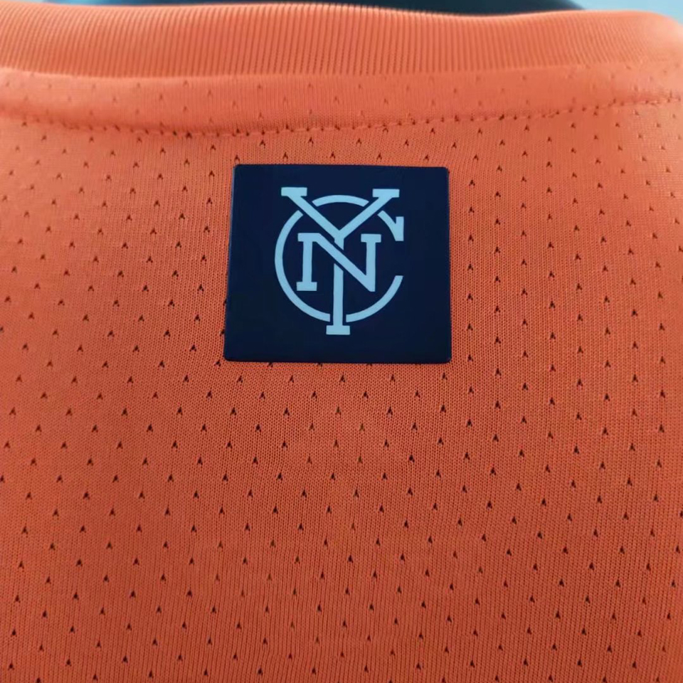 2022 New York City Orange Player Version Jersey