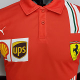 2022 Ferrari F1 Charles Leclerc #16 POLO Team T-Shirt 背后16