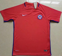 2016/17 Chile Home Red Retro Soccer Jersey