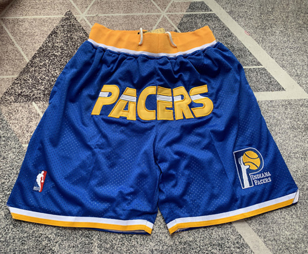 PACERS Retro Blue Four Bags NBA Pants