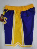 Lakers Blue Four Bags NBA Pants