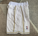Lakers White Four Bags NBA Pants