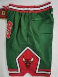 Bulls Green Four Bags NBA Pants