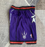 Toronto Raptors Purple Four Bags NBA Pants