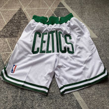 Celtics WhiteFour Bags NBA Pants