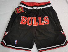 Bulls Black Four Bags NBA Pants