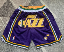 Jazz Purple Four Bags NBA Pants