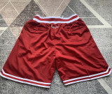 Lakers Kobe High school edition Jujube Red Four Bags NBA Pants