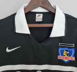 1996/97 Colo-Colo Away Black Retro Soccer Jersey