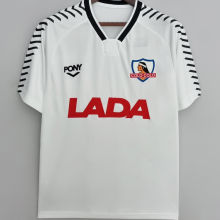 1992 Colo-Colo Home White Retro Soccer Jersey