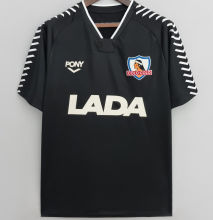 1992 Colo-Colo Away Black Retro Soccer Jersey
