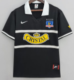 1996/97 Colo-Colo Away Black Retro Soccer Jersey