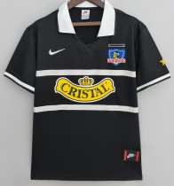 1996/97 Colo-Colo Away Black Retro Soccer Jersey