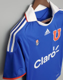 2011 Universidad de Chile Home Blue Retro Soccer Jersey