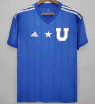 2011 Universidad de Chile Commemorative Edition Blue Retro Soccer Jersey