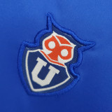 2011 Universidad de Chile Home Blue Retro Soccer Jersey