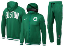 2022 Celtics Green Hoody Zipper Jacket Tracksuit（凯尔特人）