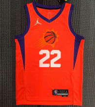 2022 Suns AYTON #22 Orange 75 Years NBA Jerseys 75周年