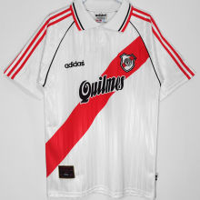 1995/96 River Plate Home Retro Soccer Jersey