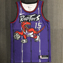 Toronto Raptors CARTER # 15 Retro Purple NBA Jerseys