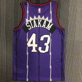 Toronto Raptors SIAKAM # 43 Retro Purple NBA Jerseys