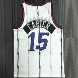 Toronto Raptors CARTER # 15 Retro White NBA Jerseys