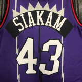 Toronto Raptors SIAKAM # 43 Retro Purple NBA Jerseys