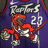 Toronto Raptors VANVLEET #23 Retro Purple NBA Jerseys