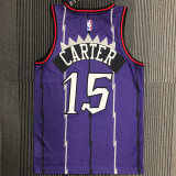 Toronto Raptors CARTER # 15 Retro Purple NBA Jerseys