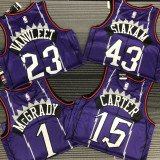 Toronto Raptors VANVLEET #23 Retro Purple NBA Jerseys