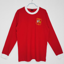 1963 M Utd Red Retro Soccer Jersey