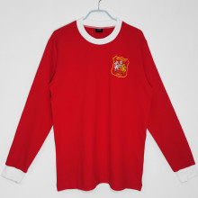 1963 M Utd Red Retro Soccer Jersey