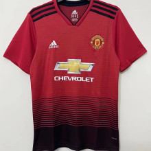 2018/19 M Utd Home Red Retro Soccer Jersey