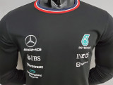 2022 Mercedes AMG Petronas F1 Black Long Sleeve Team T-Shirt
