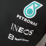 2022 Mercedes AMG Petronas F1 Black Long Sleeve Team T-Shirt