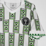 1994 Nigeria White Retro Soccer Jersey