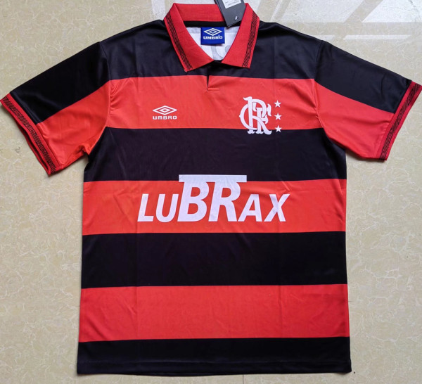 1990/93 Flamengo Home Retro Soccer Jersey