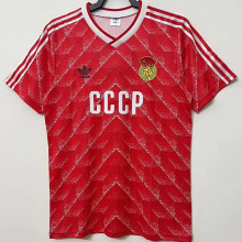 1988/89 CCCP Home Red Retro Soccer Jersey