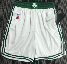 2022 Celtics White 75 Years NBA Pants