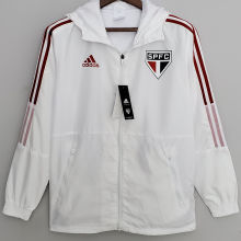 2022 Sao Paulo  White Windbreaker