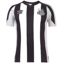 2022/23 Santos 1:1 Quality Away White Black Fans Soccer Jersey