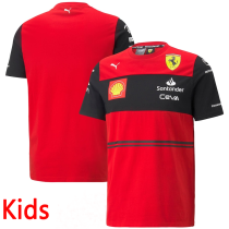 2022 Ferrari F1 Red Team Kids T-Shirt