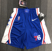 2022 76ers Blue 75 years NBA Pants